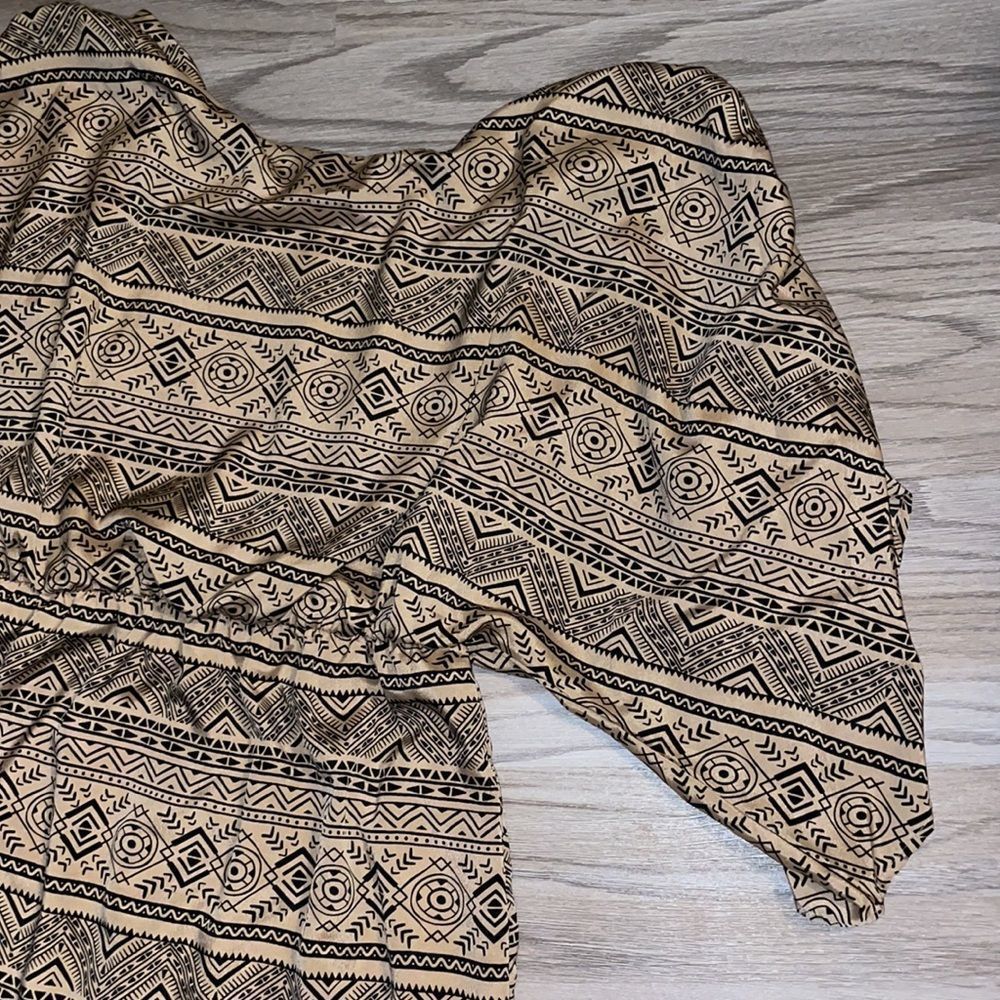 Hello Miss Aztec Print Dress Medium - Picture 3 of 7